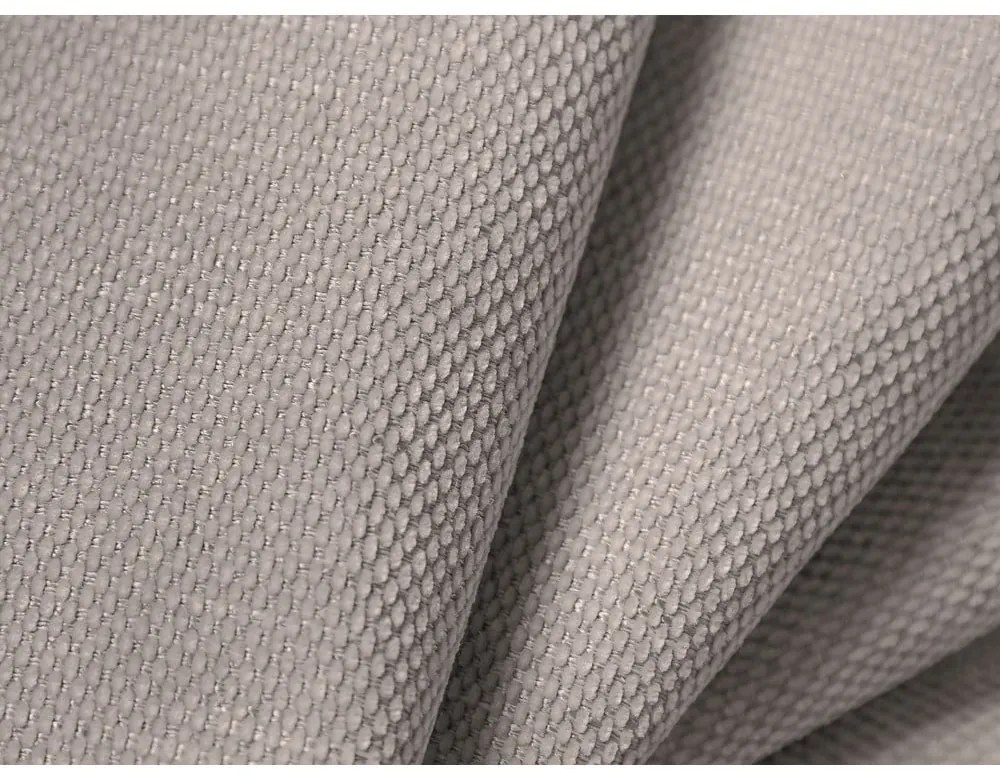 Pat matrimonial gri deschis tapițat cu spațiu de depozitare și somieră 200x200 cm Brody – Mazzini Beds