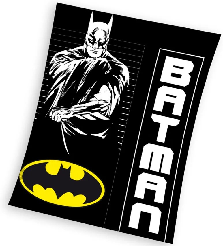 Carbotex Pătură pentru copii Batman Gardianulnopții, 130 x 170 cm