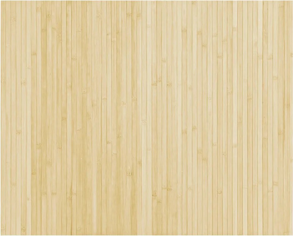 vidaXL Covor dreptunghiular, natural deschis, 80x100 cm, bambus