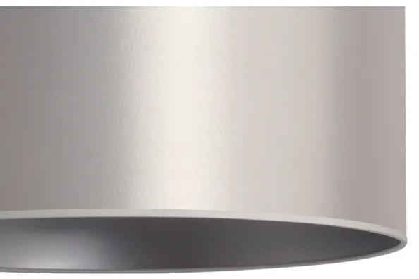 Duolla - Lustră pe cablu CANNES 1xE27/15W/230V d. 50 cm argintie