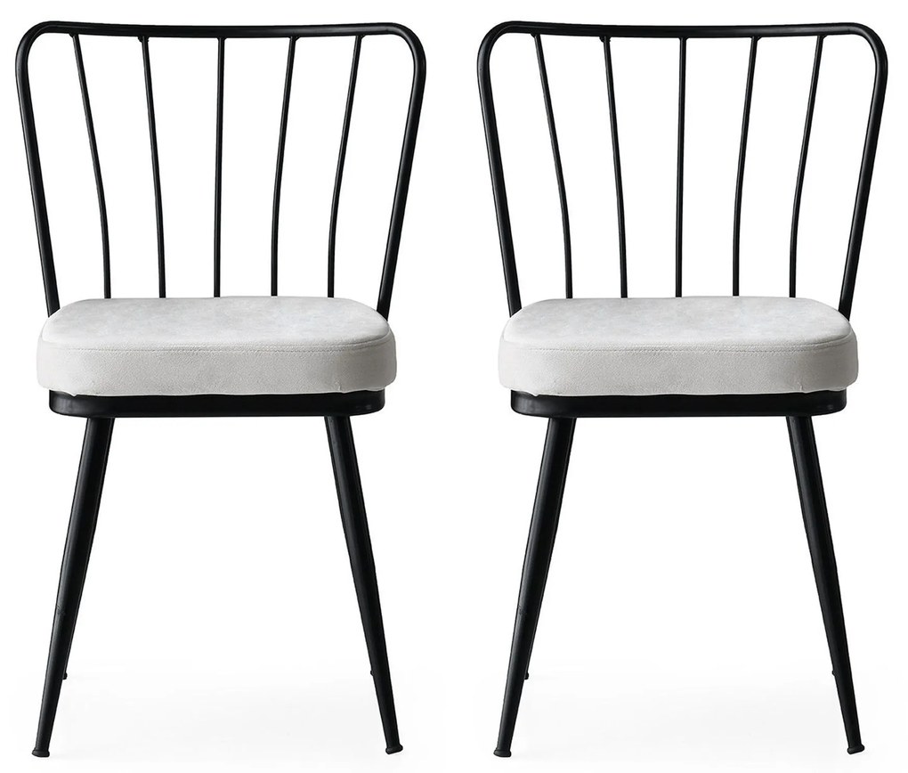 Set 2 scaune Ypsilon (Negru). 1072796