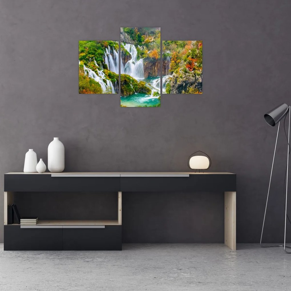 Tablou - Parcul Național Lacurile Plitvice (90x60 cm)