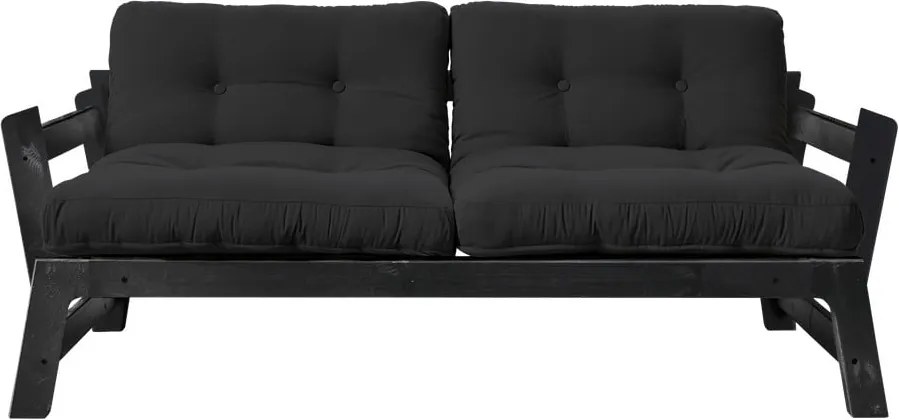 Canapea extensibilă Karup Design Step Black/Dark Grey