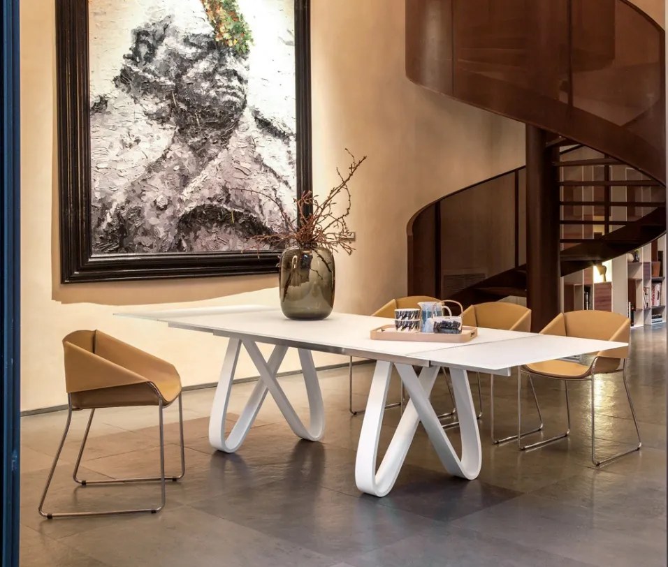 Masa eleganta design LUX BUTTERFLY 160x90cm