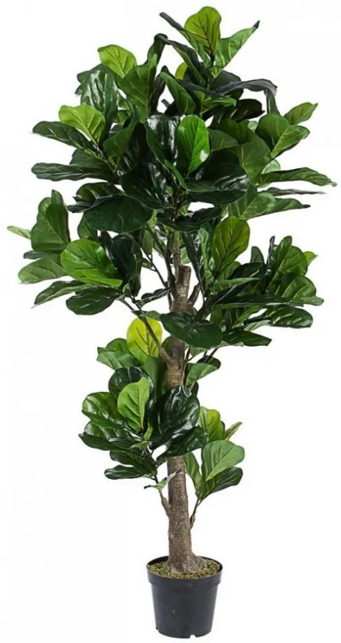 Planta artificiala decorativa cu ghiveci, 190 cm, Ficus Bizzotto