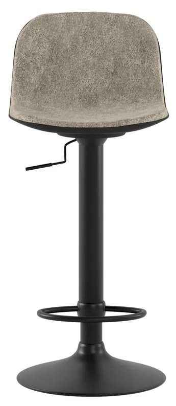 STONES Scaun din microfibră 39cm X 45cm H. 86/102cm | Aosom Romania