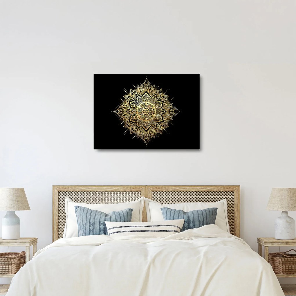 Tablou - Mandala bogăției (70x50 cm)