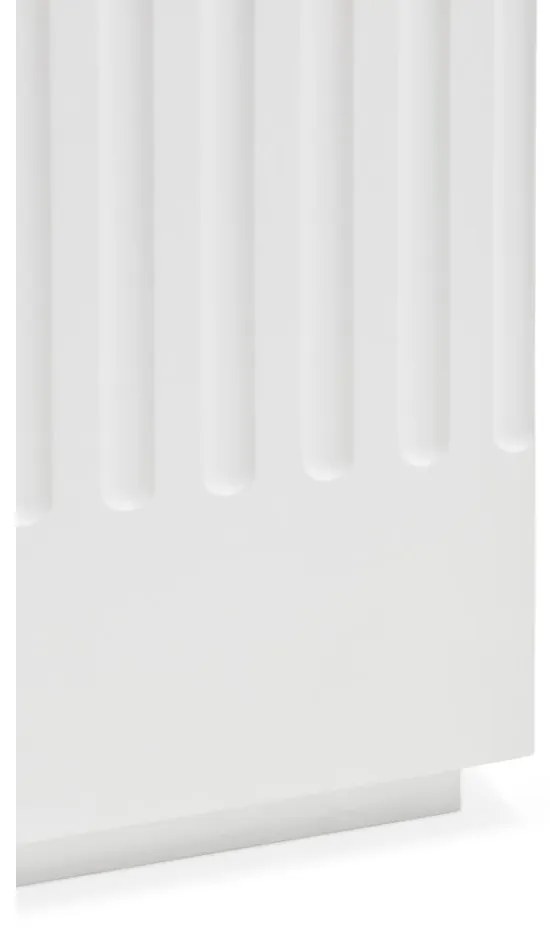 Comodă Teulat Doric, lățime 92 cm, alb