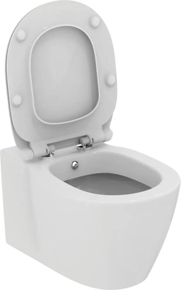 Vas WC suspendat Ideal Standard Connect cu functie de bideu, fixare ascunsa