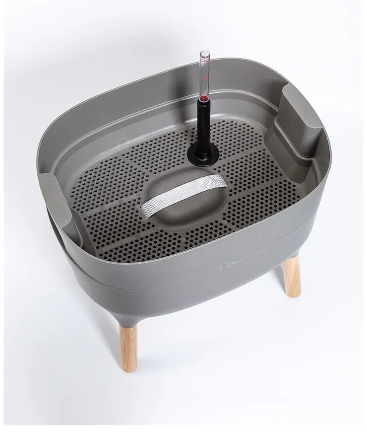 Recipient de cultivare din plastic cu sistem de auto-irigare Urbalive – Plastia