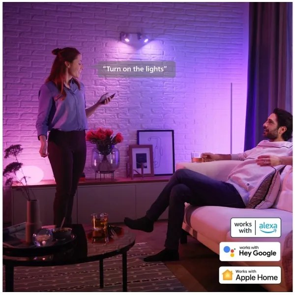 Bec LED RGBW Philips Hue WACA GU5,3/MR16 6,3W 12V 2000-6500K dimabil