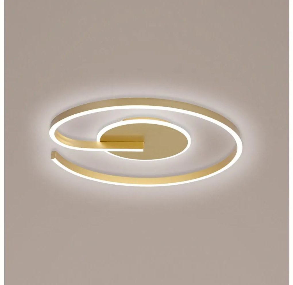 Brilagi - Plafonieră LED dimabilă SPIRAL LED/56W/230V 3000/4000/6000K + telecomandă