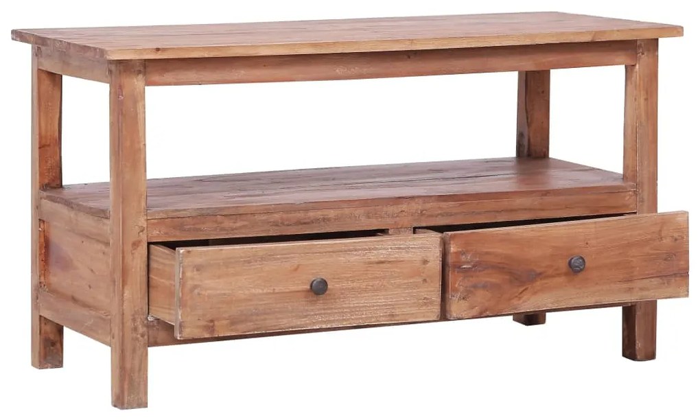 283925 vidaXL Comodă TV, 90 x 40 x 50 cm, lemn masiv reciclat