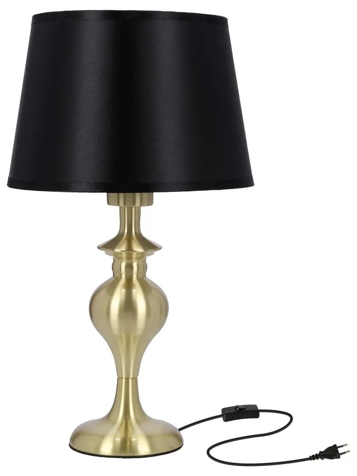 Veioză negru/auriu (înălțime 40 cm) Prima Gold – Candellux Lighting