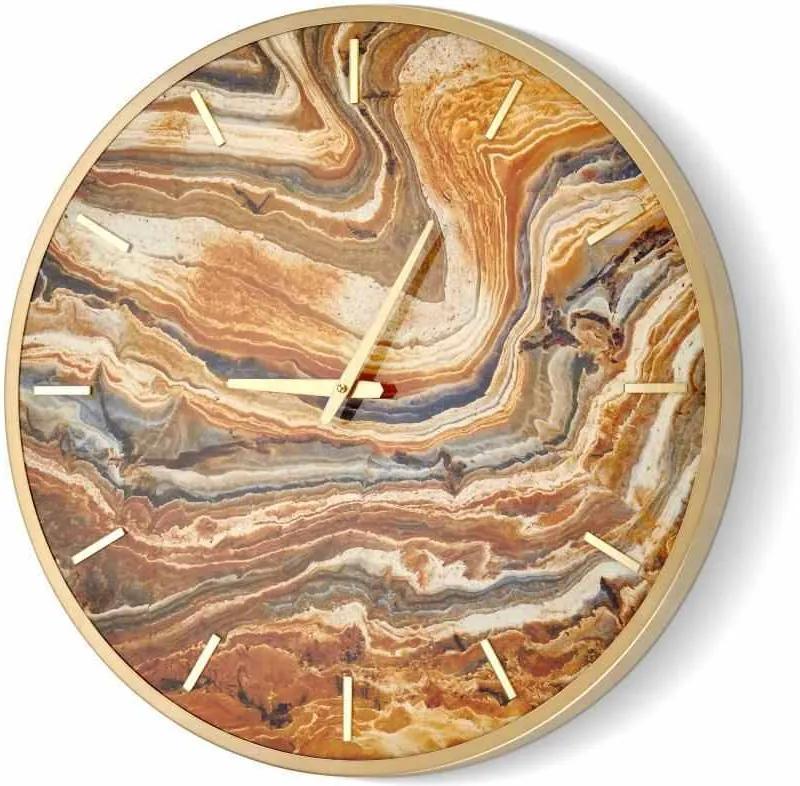 Ceas de Perete Marble Bej 60 x 60cm