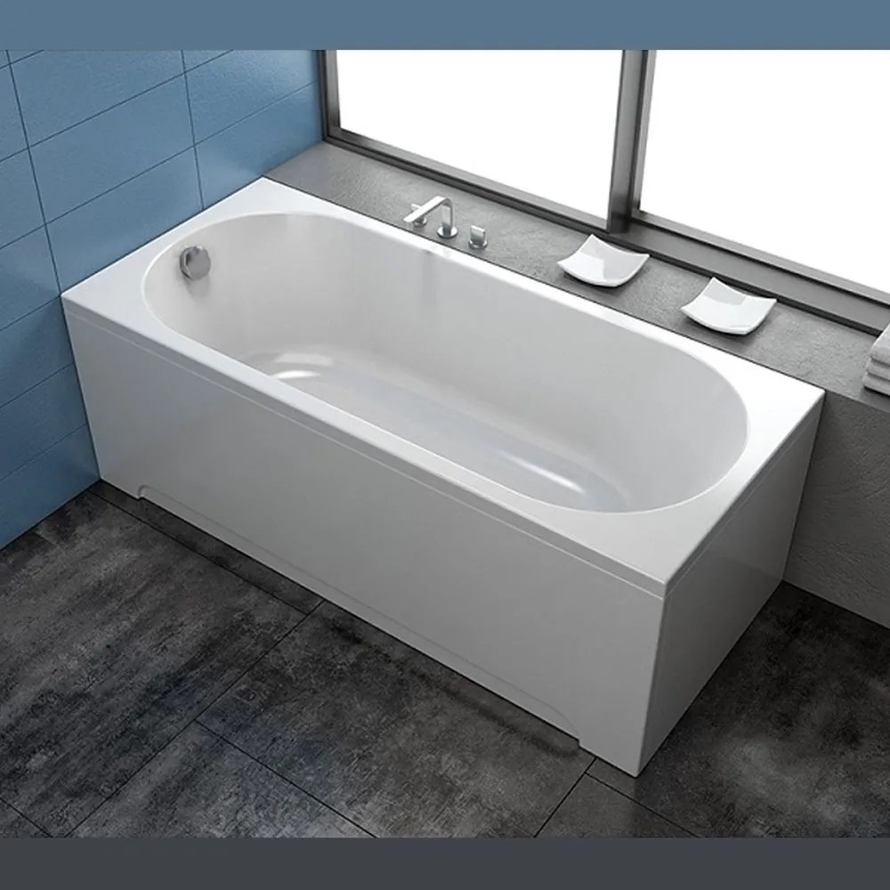 Cada baie incastrata 160 x 70 cm KolpaSan, Tamia 1600x700 mm