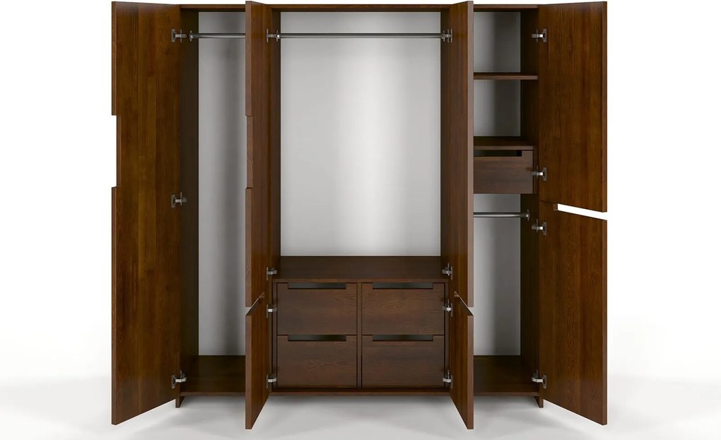 Dulap lemn masiv TerraCraft, 170 × 60 × 180 cm