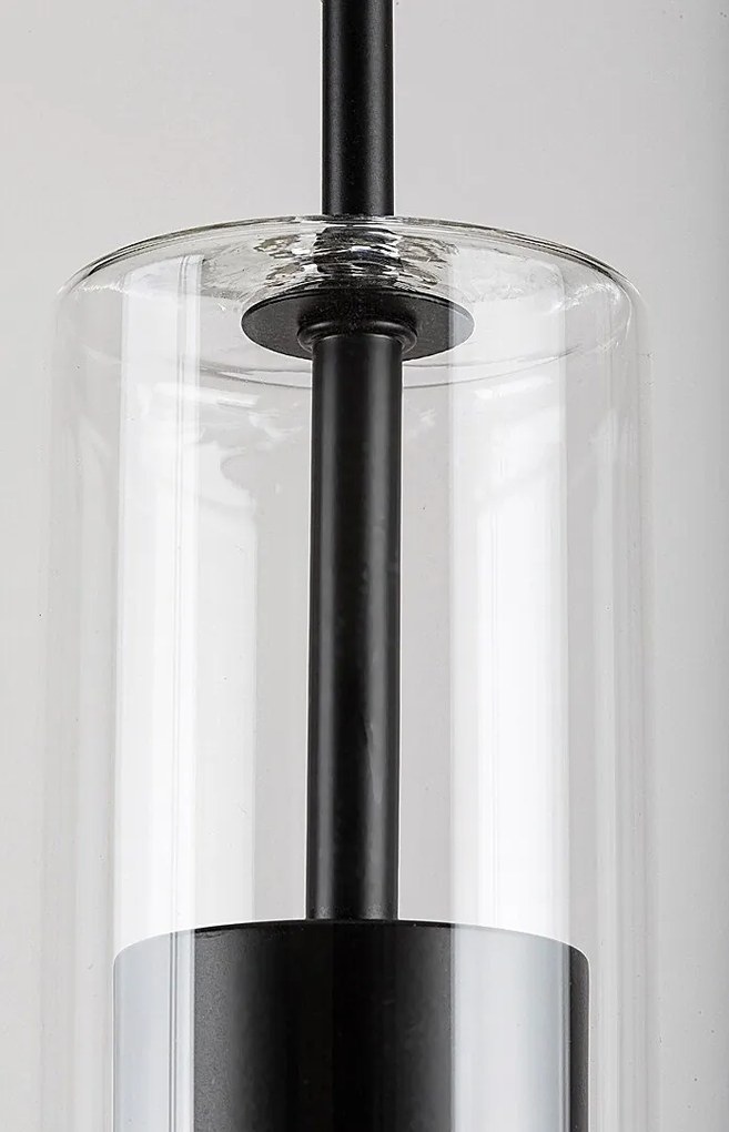 Pendul simplu design modern Kalevi negru mat