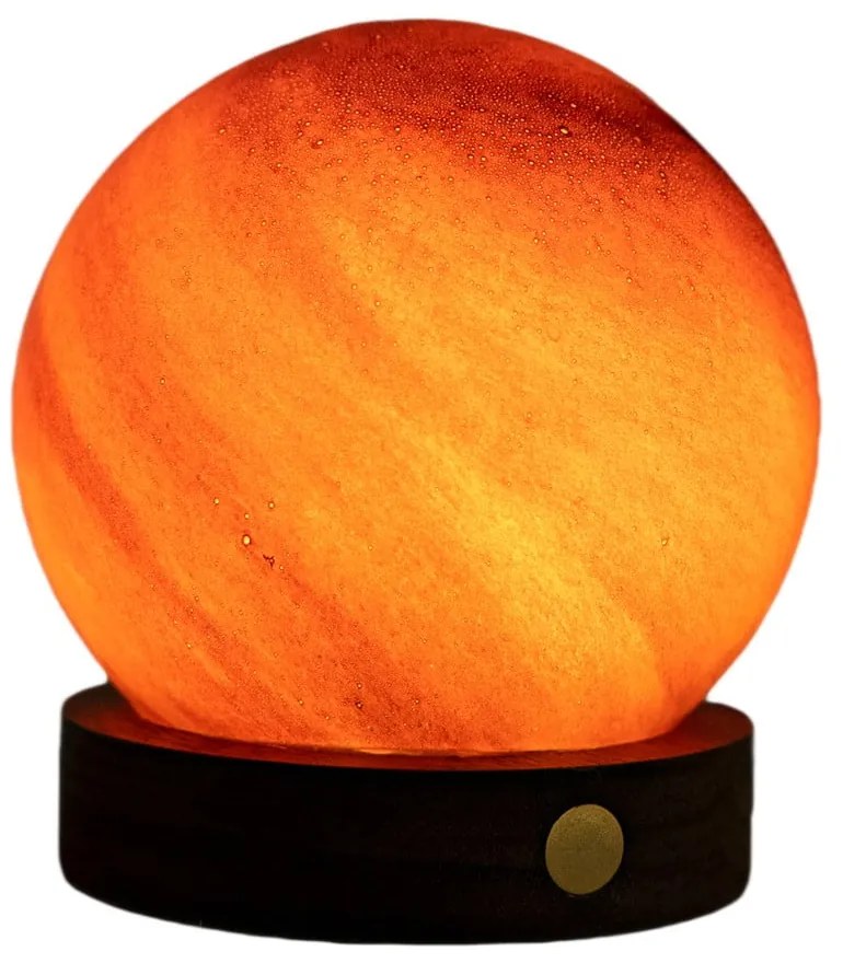 Decorațiune luminoasă maro închis cu USB ø 8 cm Sand Storm – Gingko