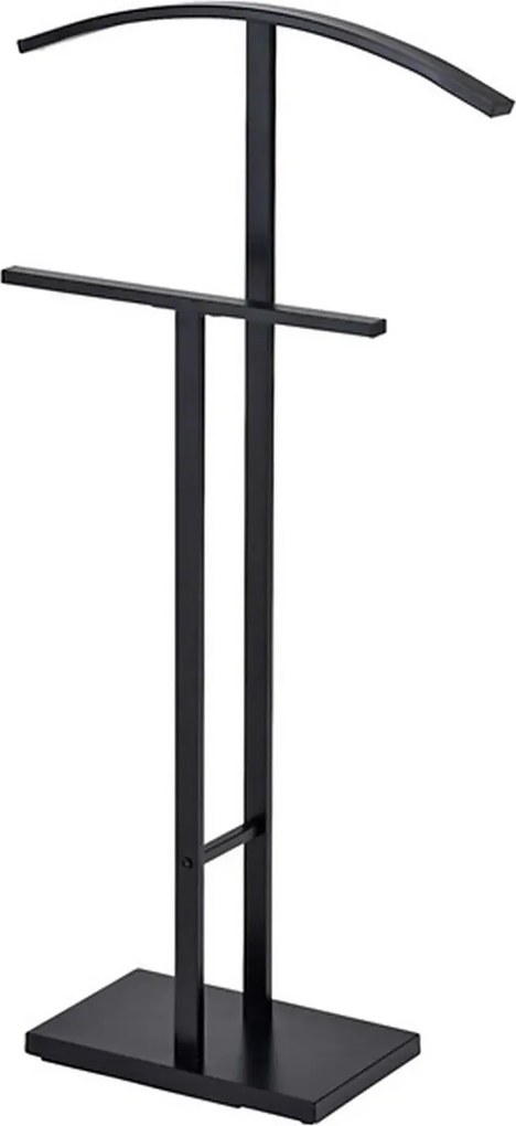 Stander haine LUAN, negru, metal, 48x20x100 cm