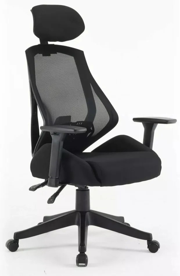 Scaun de birou Q406M material negru