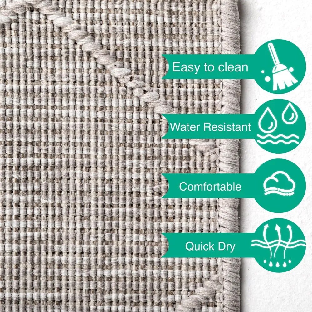 Covor de exterior gri 80x150 cm Zagora – Ayyildiz Carpets