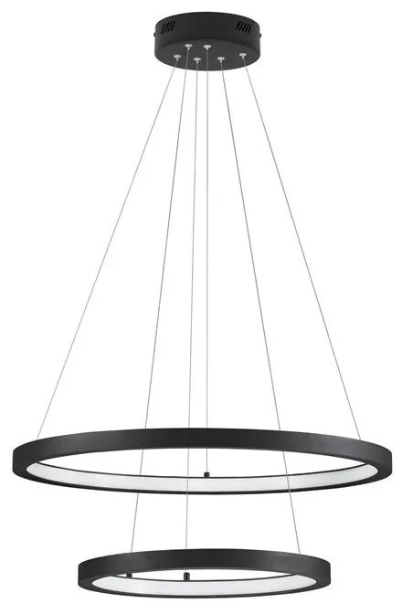 Lustra LED dimabila design circular EMPATIA D-60cm