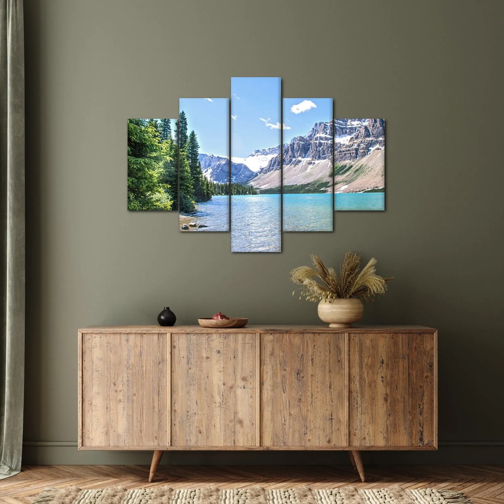 Tablou - Lac Alpin (150x105 cm)