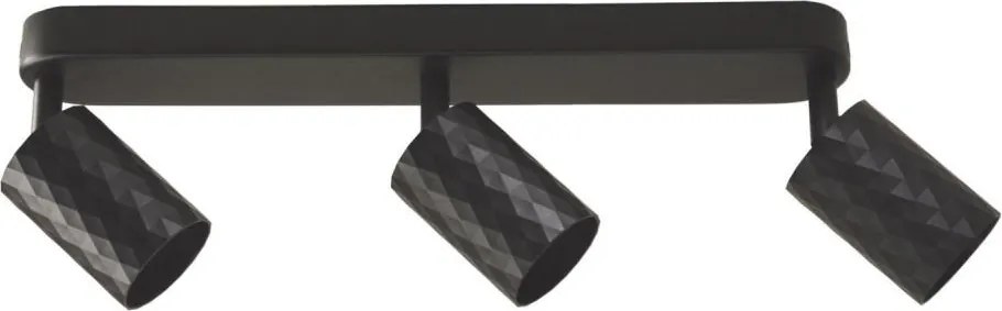 Spot FAMA 3xGU10/30W/230V negru