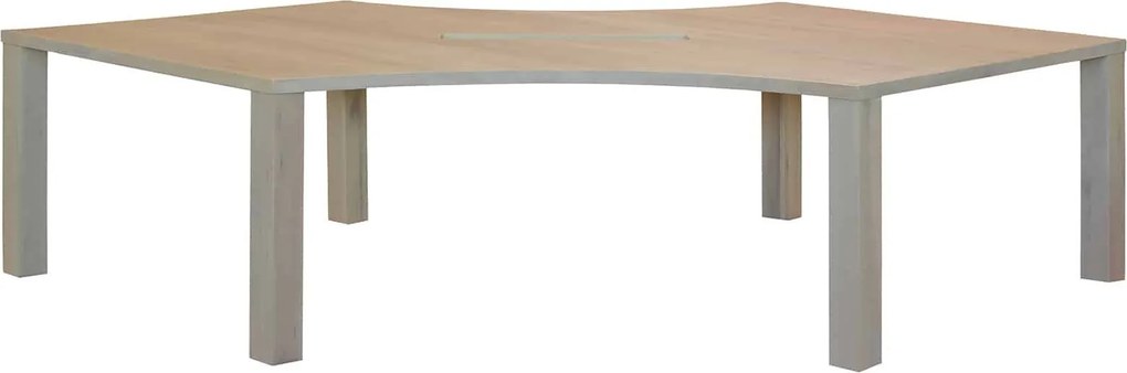 Masă stejar masiv Dining Office Bay blat 3cm