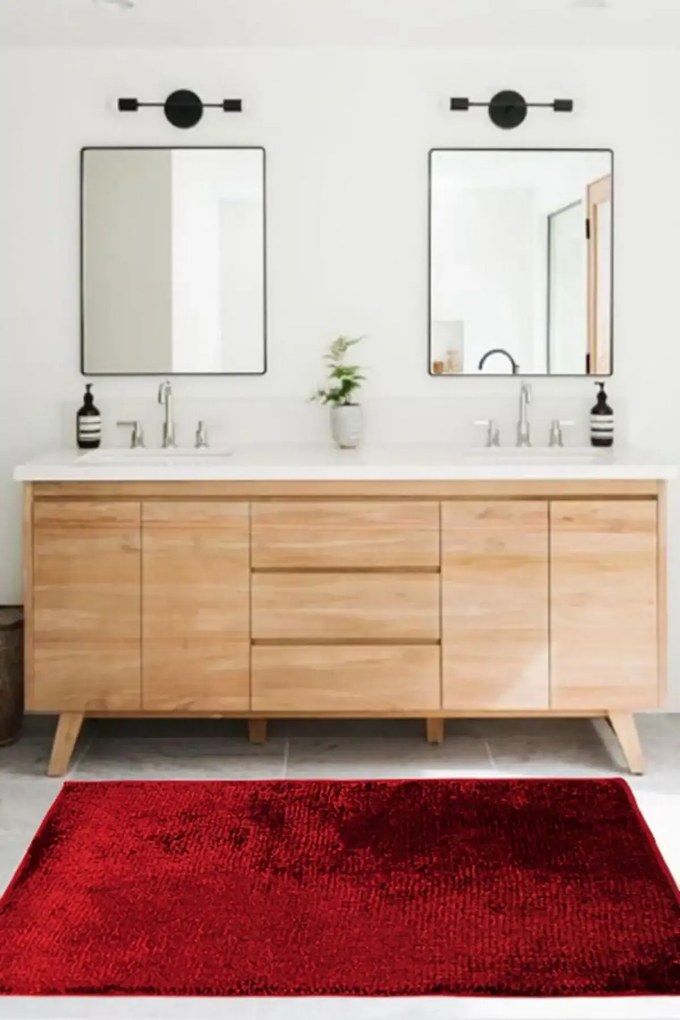 Covor Solino rosu homs,75X120 cm,10094