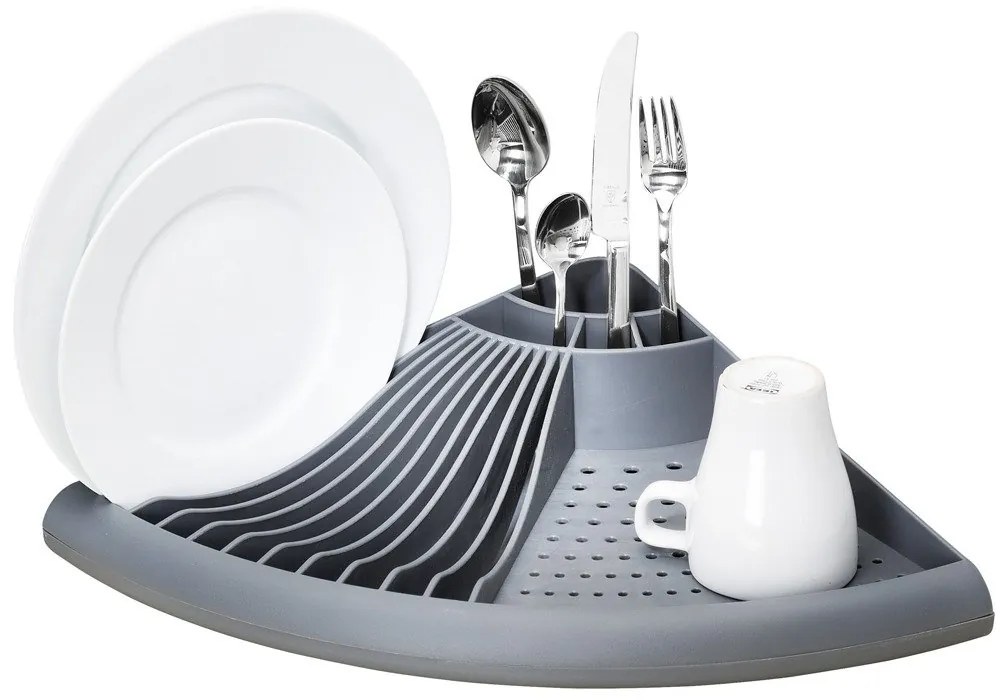 Uscător de vase colțar, scurgător, WENKO
