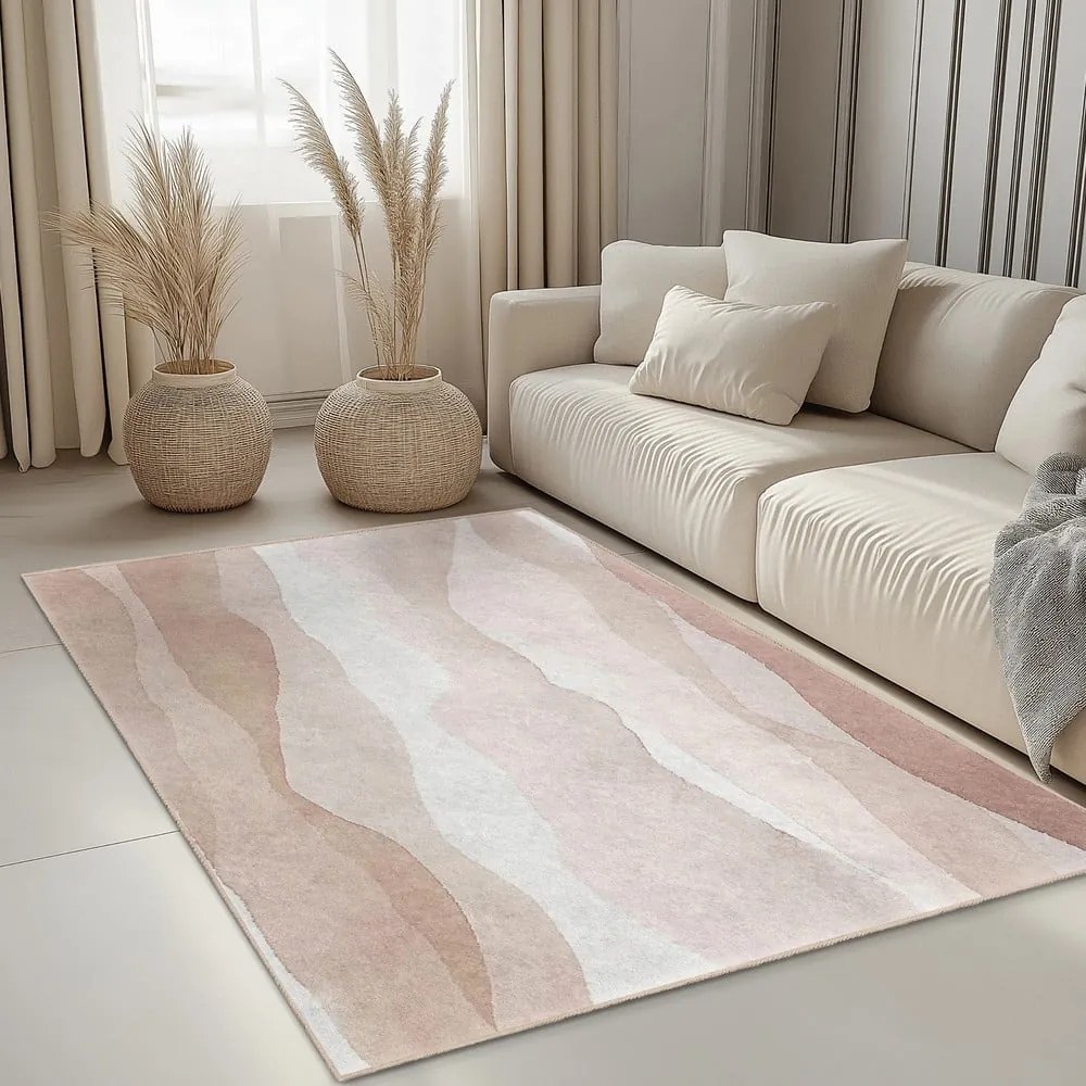 Covor crem lavabil 120x180 cm Komodo Beach – Mila Home