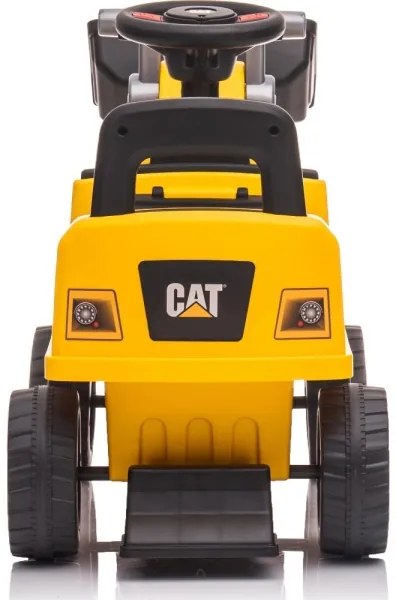 Încărcător frontal fără pedale pentru copii CAT galben/negru