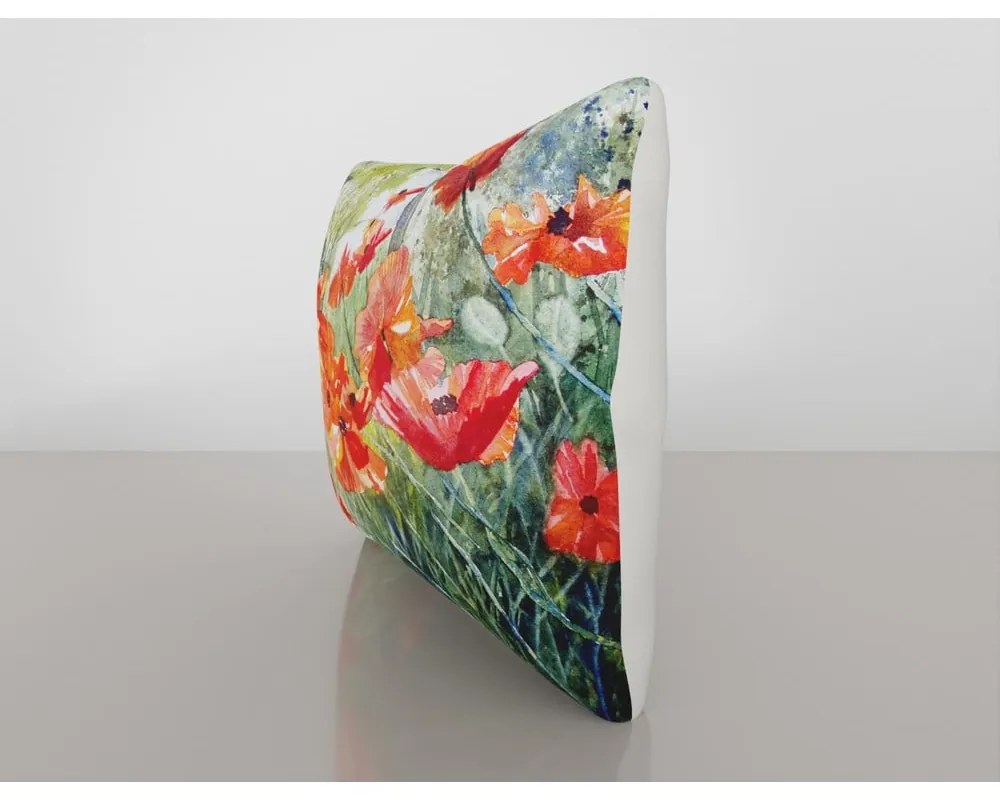 Față de pernă cu amestec din bumbac Vitaus Sallirmo Prea, 43 x 43 cm