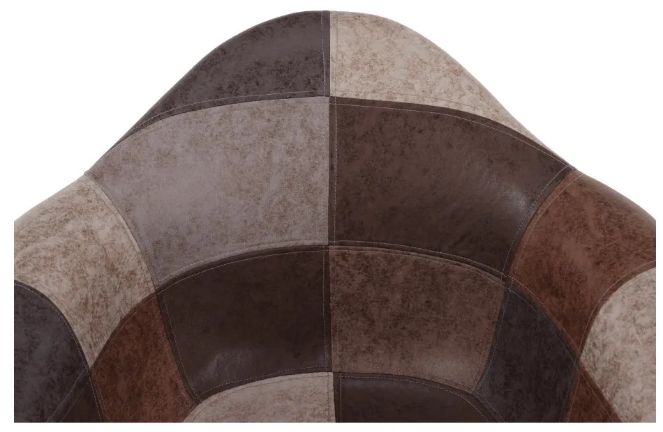 Fotoliu de design, patchwork/fag, TERST