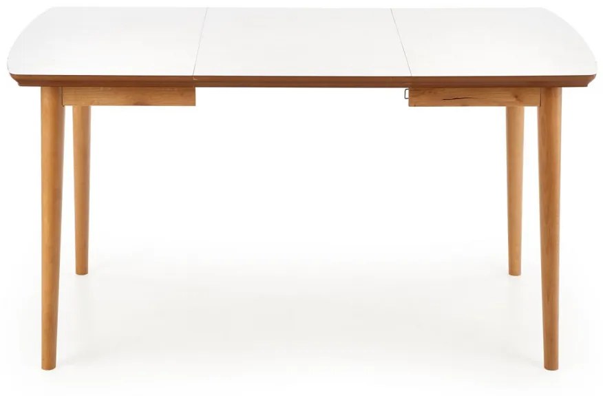Masa extensibila Barret mdf alb mat - L90/190 x l80 x h75 cm