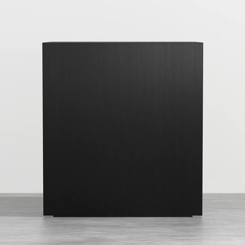 Birou modern dreptunghiular pentru calculator culoare: negru DEPRIMO 33983 by Deprimo