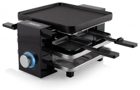 Gratar raclette Princess Piano Black 162915, 700 W, 4 persoane