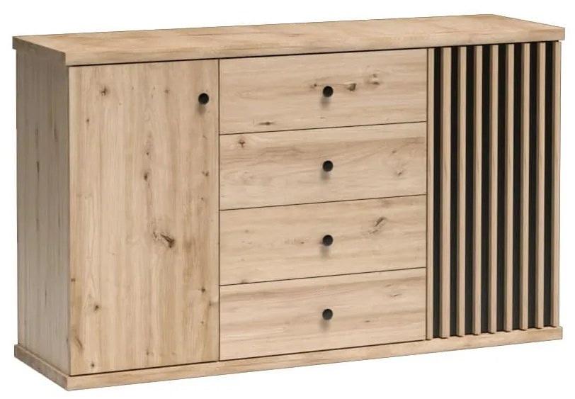 Comodă Claudi 04 (Stejar artisan). 1055488