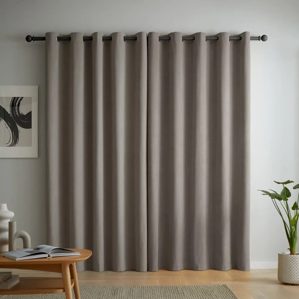 Draperii gri blackout 2 buc. 168x229 cm Wilson – Catherine Lansfield