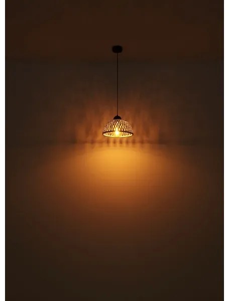 Lustră pe cablu COLLY 1xE27/15W/230V bambus Globo 15767H1