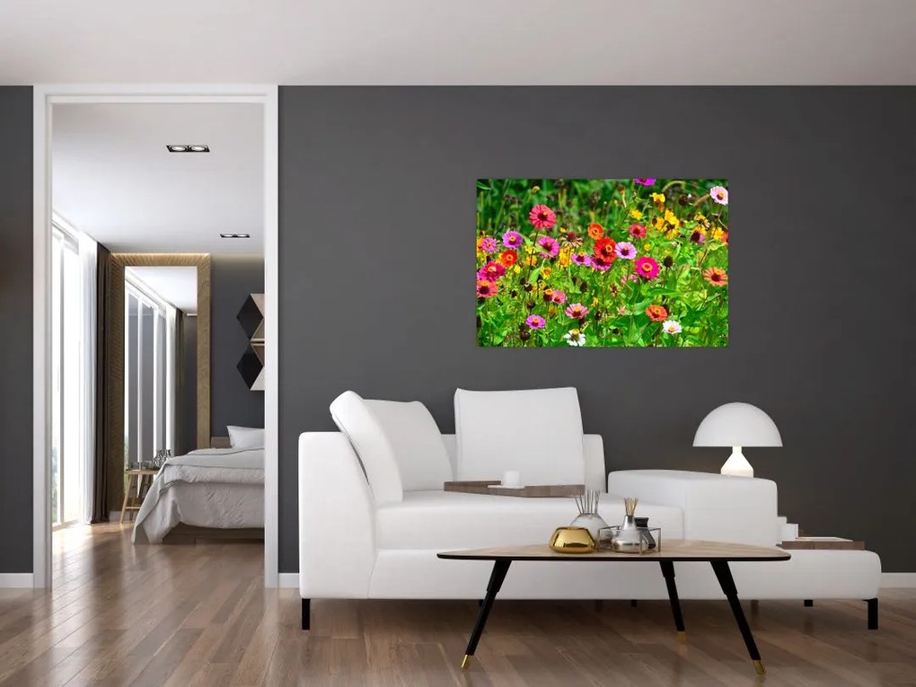 Tablou cu flori de luncă (90x60 cm)