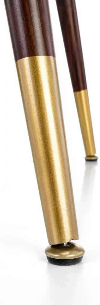 Set masa rotunda Domenico ø110 cm + 3 scaune K482 bej