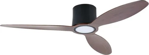 ZEVENTI - Ventilator de tavan LED VENTORA LED/24W/230V Wi-Fi Tuya negru/nuc +telecomandă