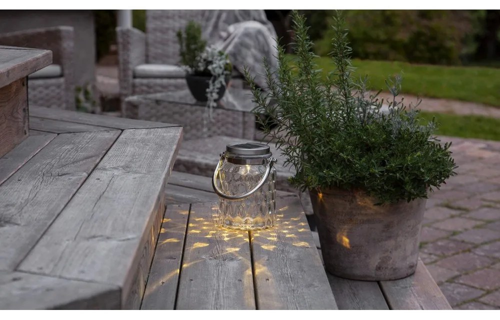 Corp de iluminat pentru exterior Star Trading Pireus, înălțime 16 cm