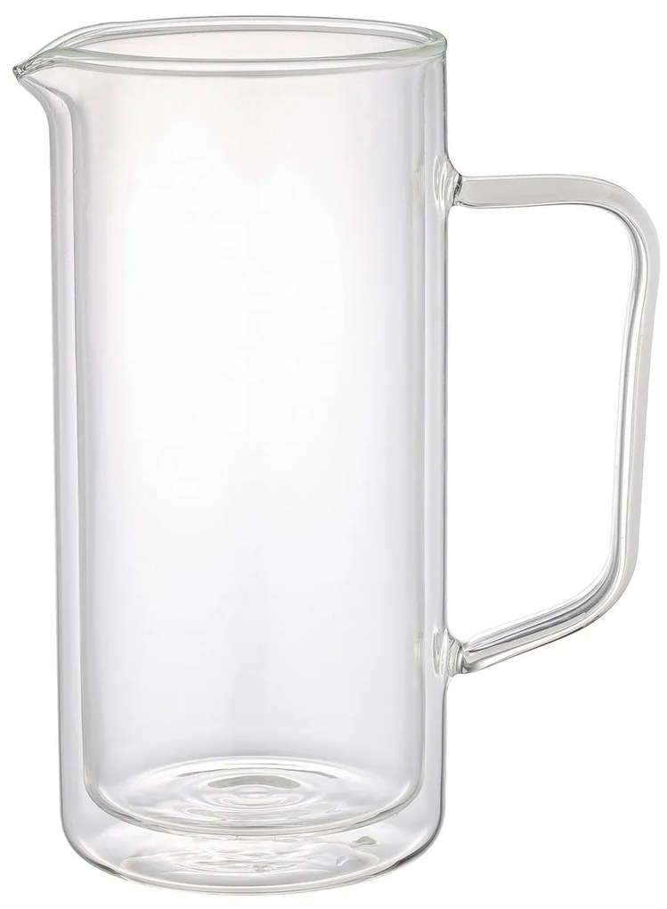 4Home Cană termică din sticlă Double Hot&Cool, 1 l
