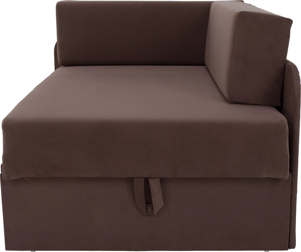 Canapea extensibilă, maro Taupe, MONTES UNI