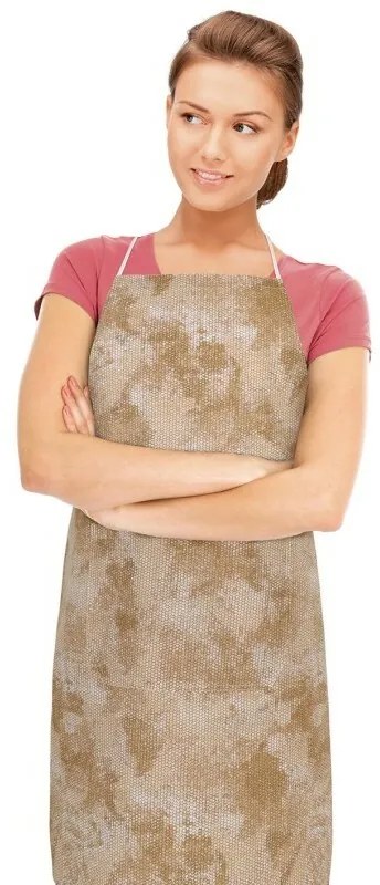 Bellatex Șorț Adéla Snakeskin maro , 67 x 84 cm