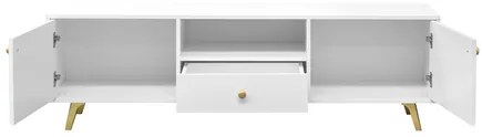 Set mobilier living Astradon II (Alb + auriu) . 1105943